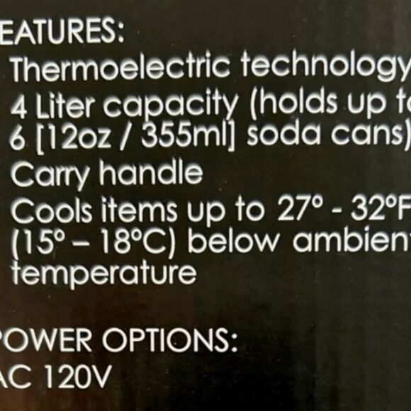 Disney Stitch 4L Capacity Mini Fridge - Picture 5 of 9